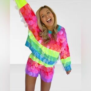 NWT Queen of Sparkles Set. Size Medium